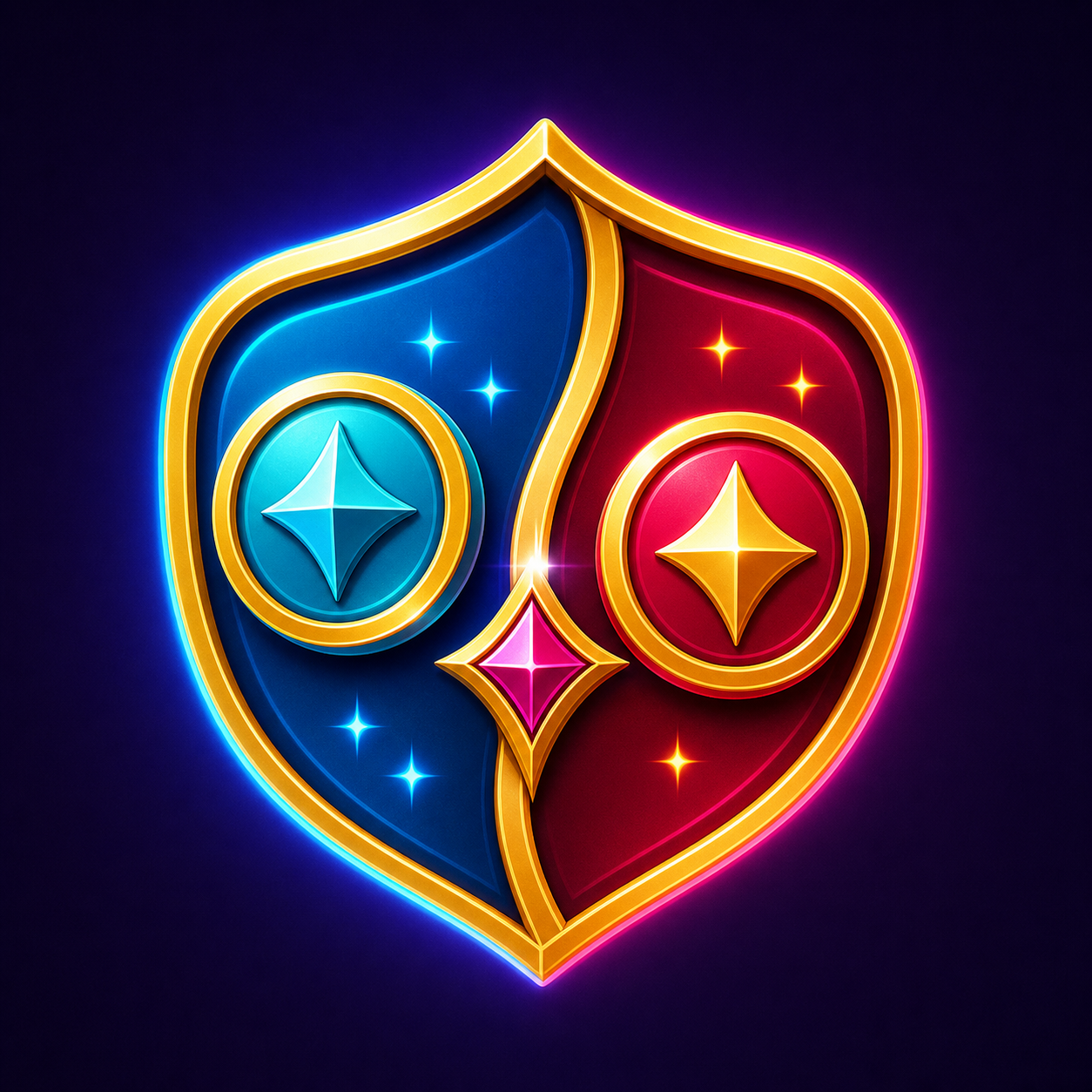 VegasGlory coin mode badge