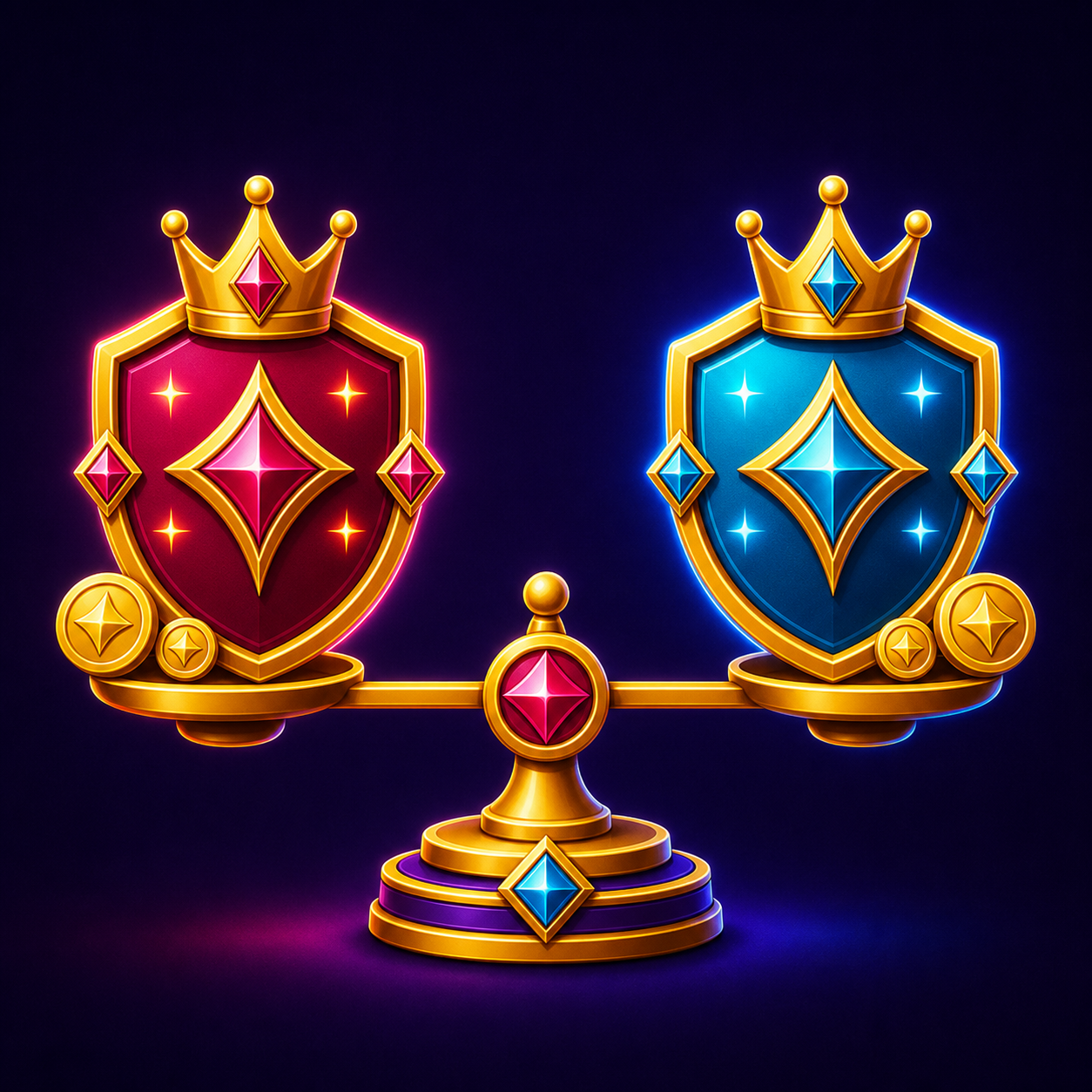 VegasGlory VIP comparison badge